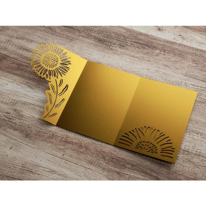 Description Picture 3 of item3D Sunflower Decoration Die Metal Cutting Dies DIY Scrapbook Paper Cards Embossing Craft Die Cut Handmade Craft  New  Dies 2023