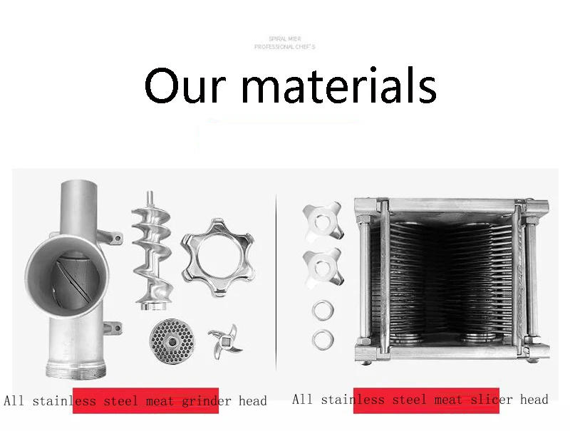 Description Picture 5 of itemBlade Electric Meat Slicer Cutting Machine Kitchen Chopper Vegetable Cutter for Beef Turkey Home Appliance Commercial