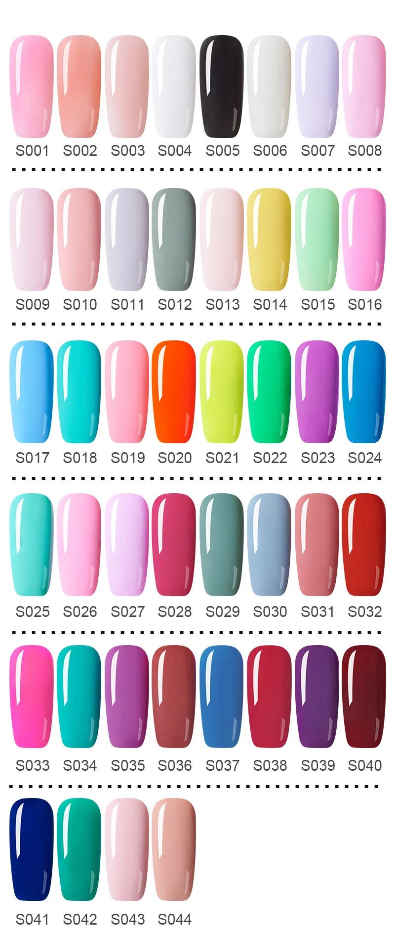 Description Picture 4 of itemUV Nail Gel Polish Nails Gel Polish Semi Permanent Primer Hybrid Top Coat Nail Gel Varnish Gel Polishes Nail Art Manicurel gel