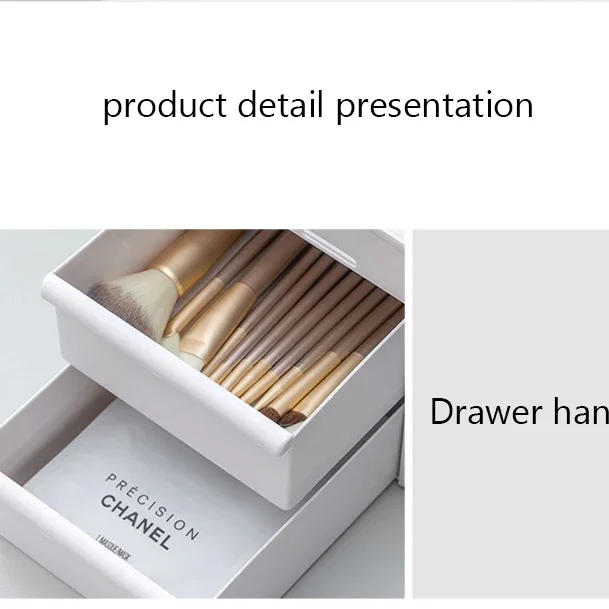 Description Picture 3 of itemLarge-capacity Cosmetic Storage Box Storage Makeup Organizer Jewelry Nail Polish Organizers Bathroom Plastic Organization Home