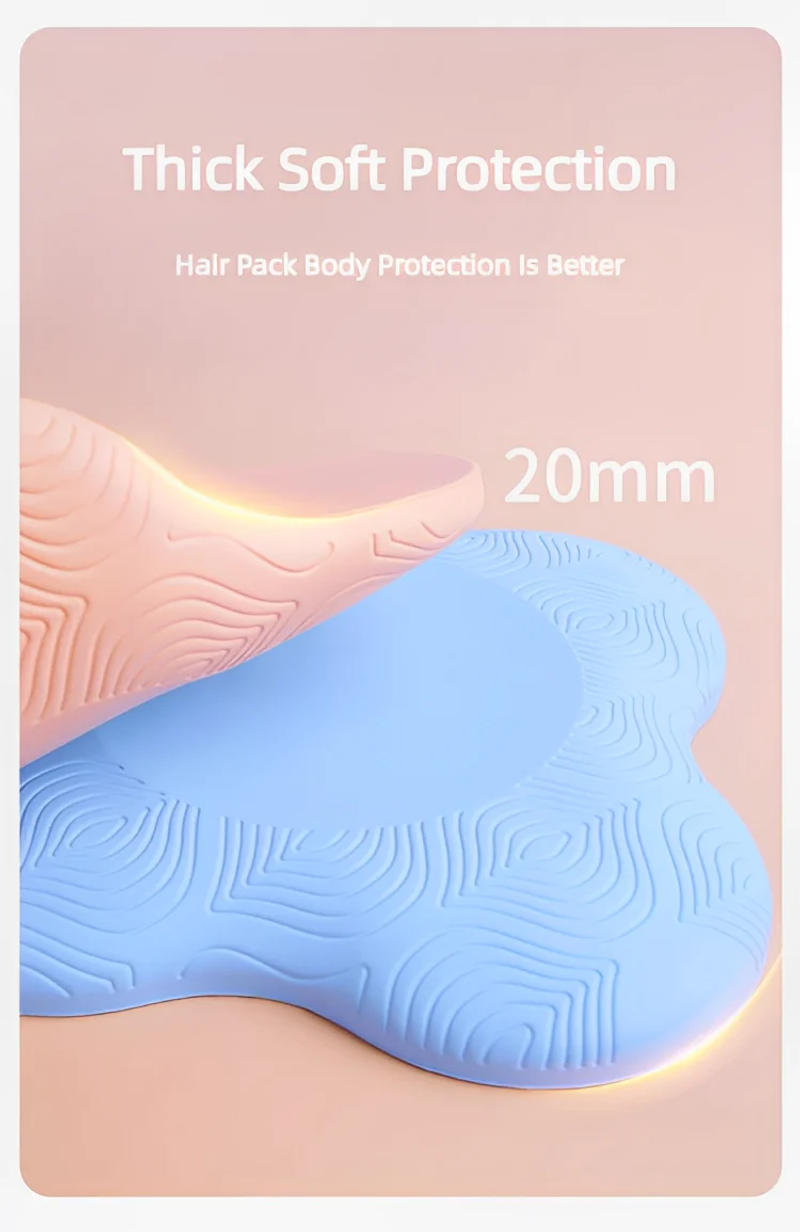 Description Picture 5 of itemTpe Thickened Anti Slip Yoga Kneeling Protective Pad Knee Soft Flat Support Slow Rebound Non-Slip Sports Fitness Mat Solid Elbow
