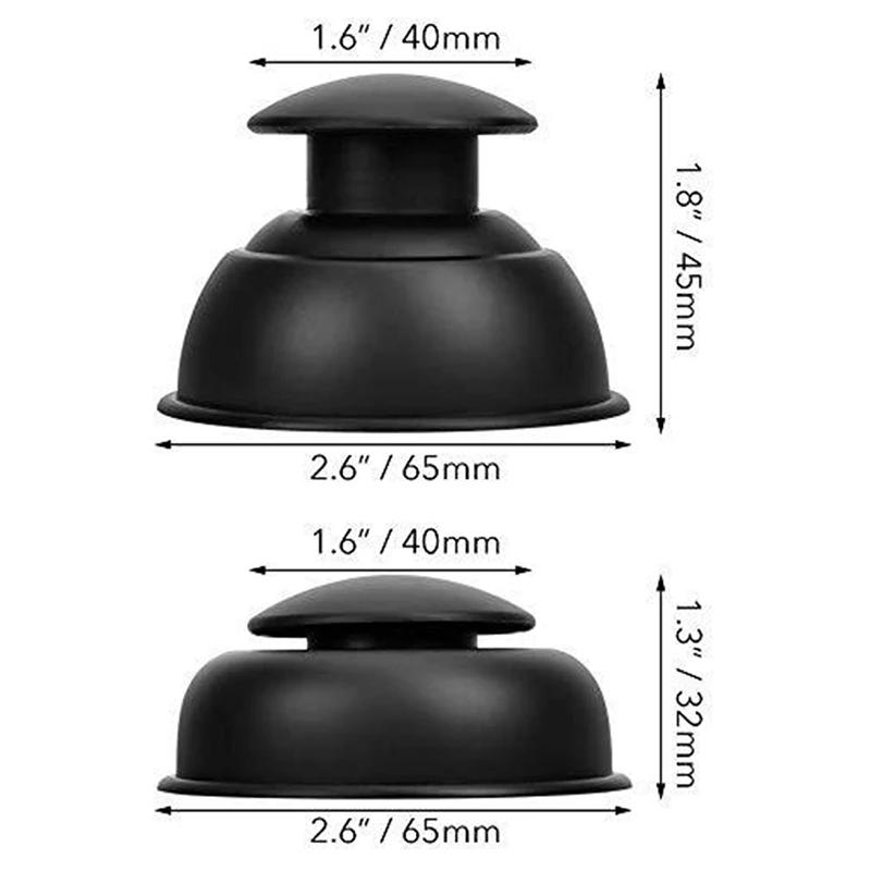 Description Picture 2 of itemSilicone Vacuum Cupping Massage Physiotherapy Jars Chinese Medicine Anti Cellulite Guasha Scraping Fat Burning Slimming Tools 부항