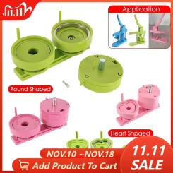 25/32/37/44/58/75mm Badge Maker Molds DIY Button Badge Maker Press Machine Interchangeable Die Mould Round Badge Punching Die