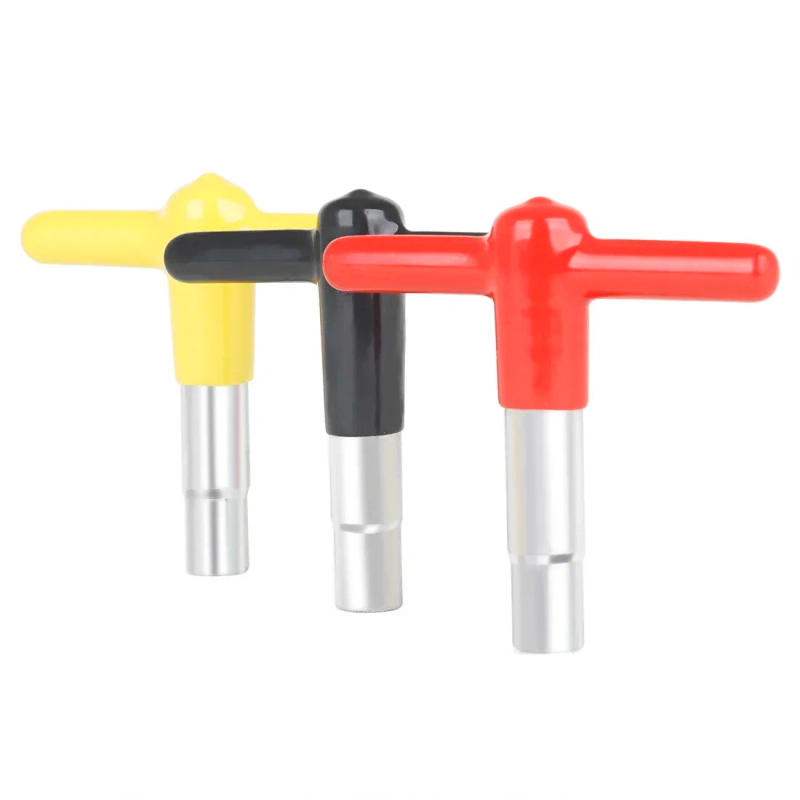 Description Picture 2 of itemDrum Tuning Key Adjustment T-Wrench Zinc Alloy With Silicone Protective Sleeve Percussion Instrument Accessories Drum Parts