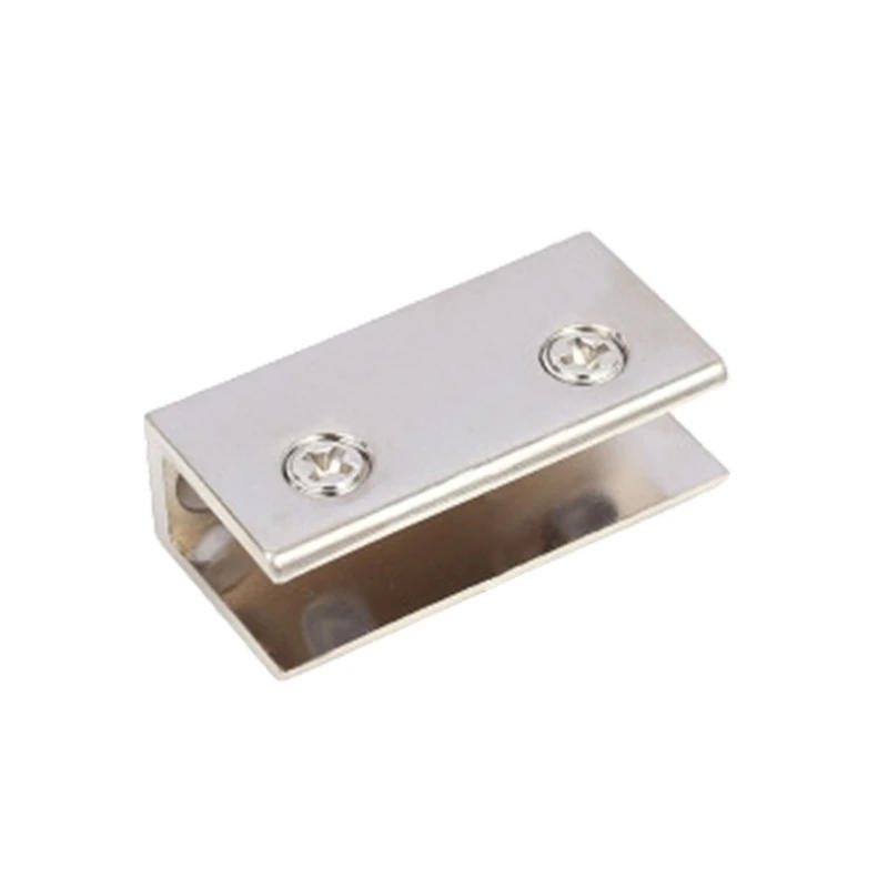 Description Picture 6 of itemGlass Cube Connectors L Clamp Holders Secure Glass Shelf Support Clip Simple Install for Aquariums & Showcases