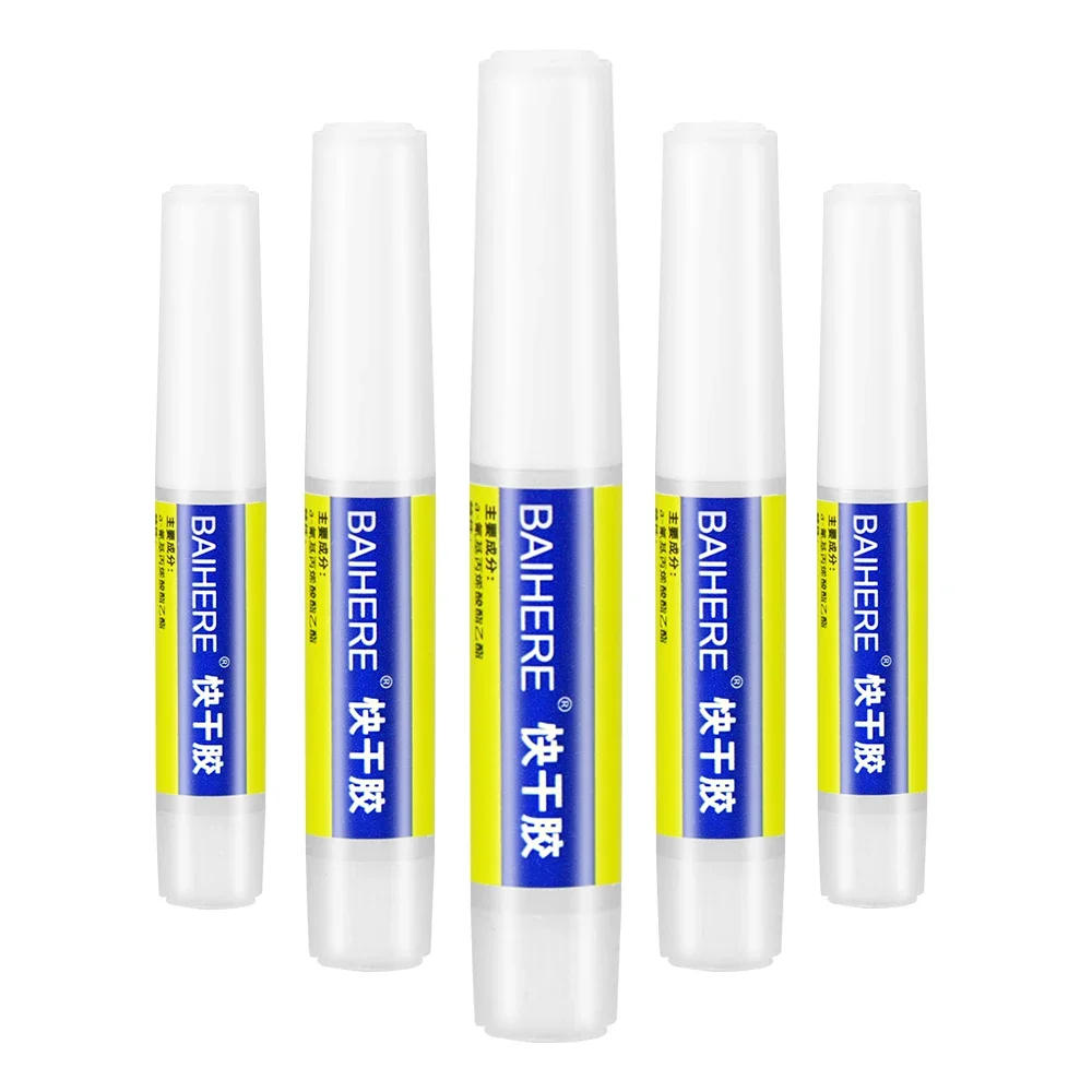 Description Picture 2 of item502 Super Glue Instant Quick-drying Cyanoacrylate Adhesive Leather Rubber Wood Metal Strong Bond Liquid Glue Tool 2g