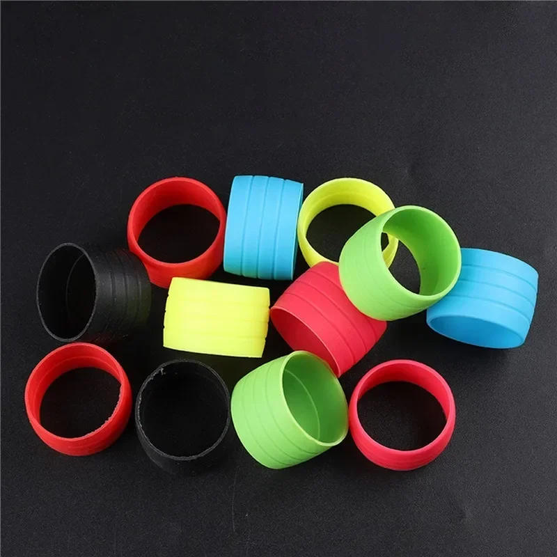 Description Picture 5 of item2PCS Silicone Anti-skip Bicycle Handlebar Tape Plug Fixed Ring Road Bike Shift Handle Protection Cover Non-Slip Cycling Accessor