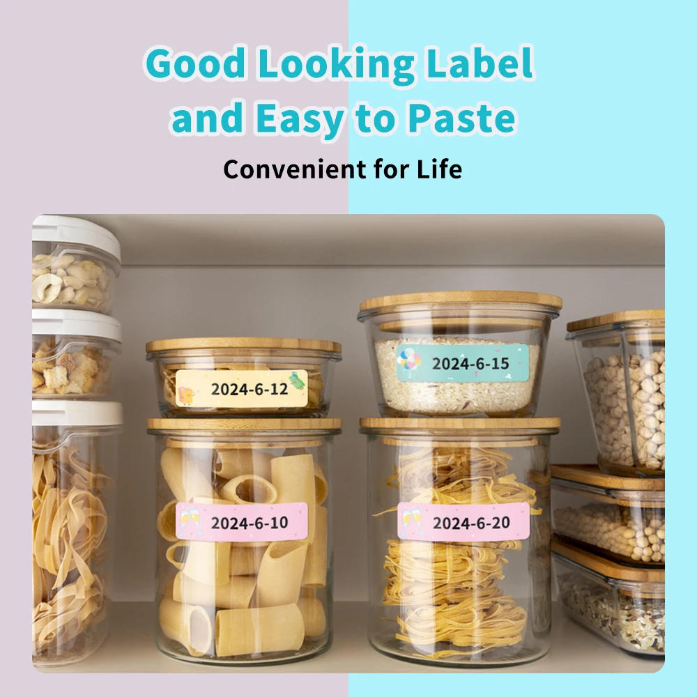 Description Picture 5 of itemPhomemo 3 Rolls Q30 White Sticker Waterproof Paper Adhesive Label White Anti-Oil For Q30 D30 Mini Portable Thermal Printer Tape