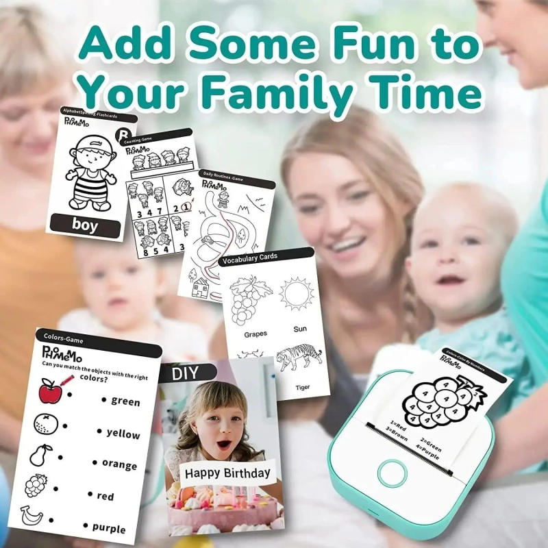 Description Picture 3 of item57*25MM Thermal Paper Label Sticker Self-adhesive Rolls Paper For Mini Printer Instant Print Kids Camera Photo Paper