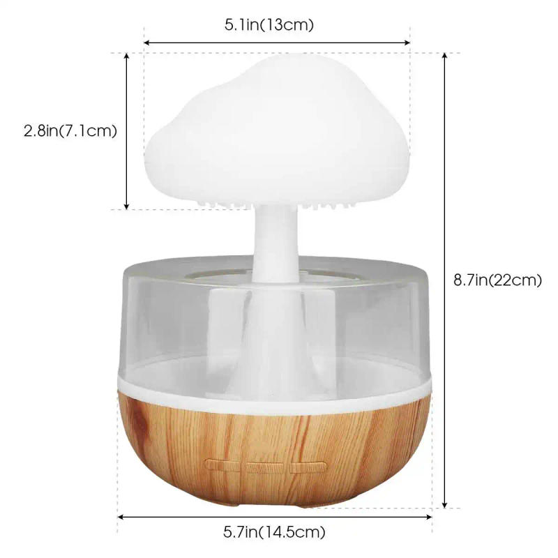 Description Picture 3 of itemMini Air Humidifier USB Electric Aroma Diffuser Essential Oil Purifier Aromatherapy Mist Maker Lights For Car Home Bedroom