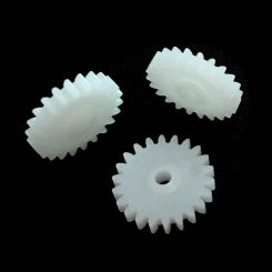 22T 0.5M Gear 12mm Diameter Hole= 2mm/ 2.5mm Shaft Tight Pom Plastic Pinion Toy Model Motor Parts 222A 222.5A