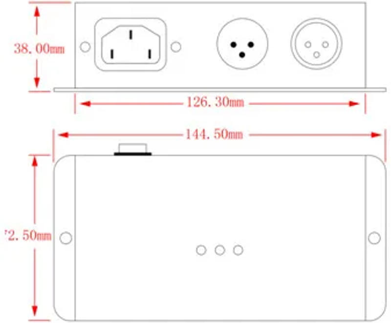 Description Picture 3 of itemDmx LED Lights Strip Controller 512,Dmx Signal Distributor LED Amplifier Splitter DMX121 Signal Repeater for DMX Controllers