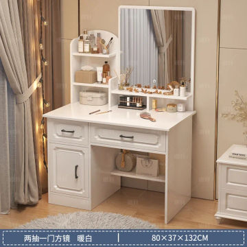 Luxury Makeup Dressing Table Box Mirrors Drawer Organizer Computer Dressing Table Cabinets Tocador Maquillaje Modern Furniture