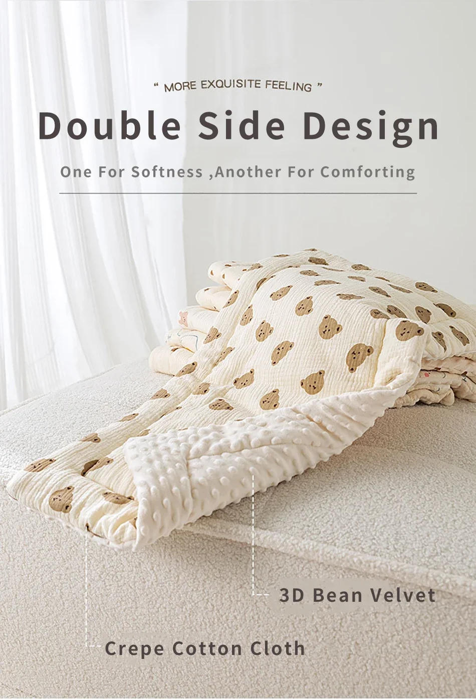 Description Picture 5 of itemCartoon Baby Stroller Seat Cushion Soft Cotton Baby Seat Mat Mattress Kids Pushchair Car Mat Pad Stroller Accessories