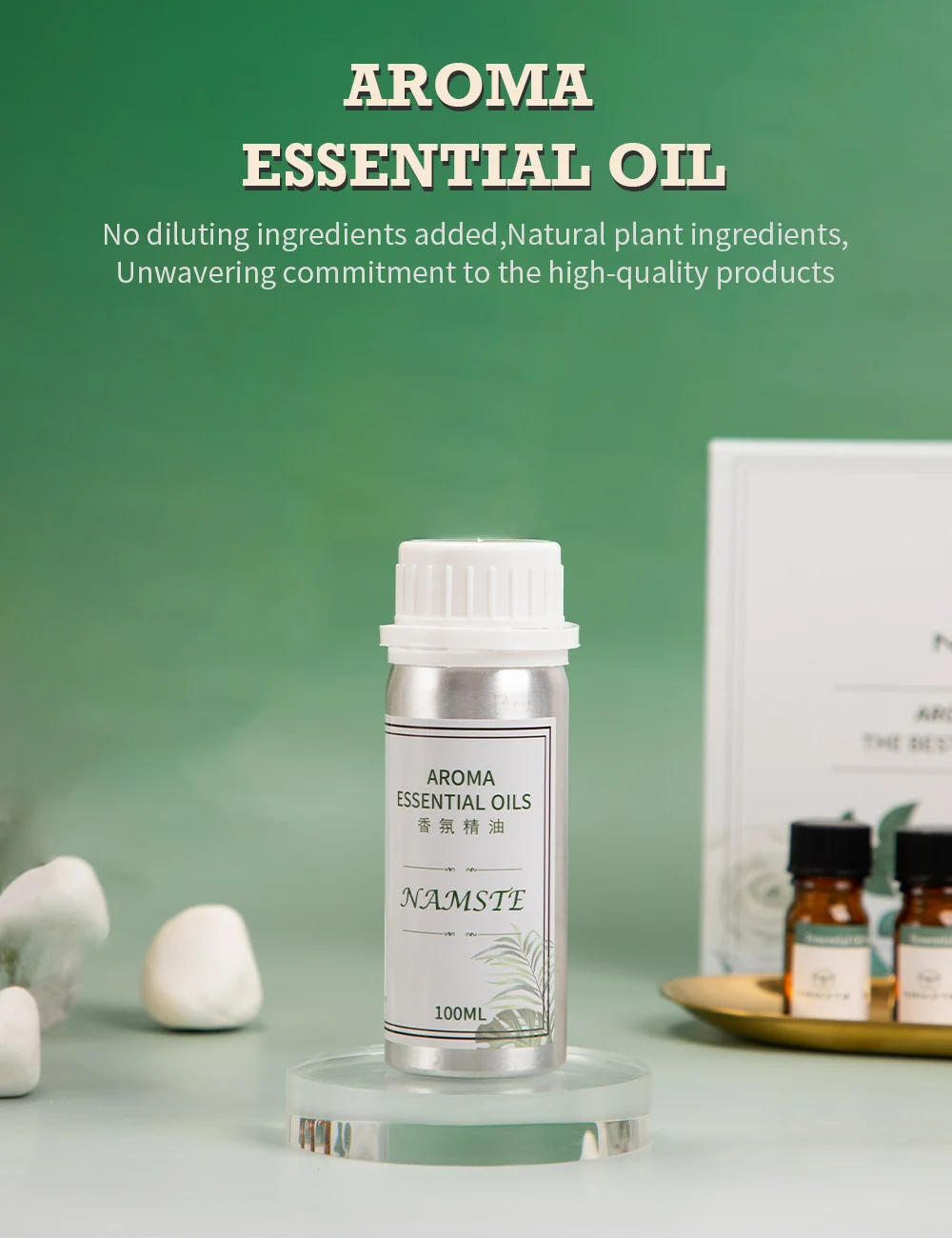 Description Picture 3 of itemNAMSTE Floral Essential Oil Pure Plant Extrat Room Fragrant Electric Aromatic Oasis Fragrance Oil For Home Office Air Freshener