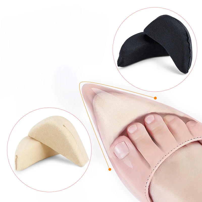 Description Picture 5 of itemWomen High Heel Toe Plug Insert Shoe Big Shoes Toe Front Filler Cushion Pain Relief Protector Adjustment Shoe Accessories