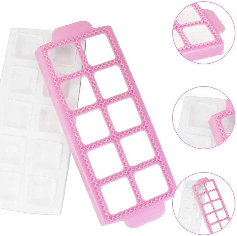 Description Picture 5 of itemKitchen Tools 10 with Tortellini Molds Ravioli Cutter Aluminum Shape Dumplings Mould Dough Press DIY Tools for Making Pastry