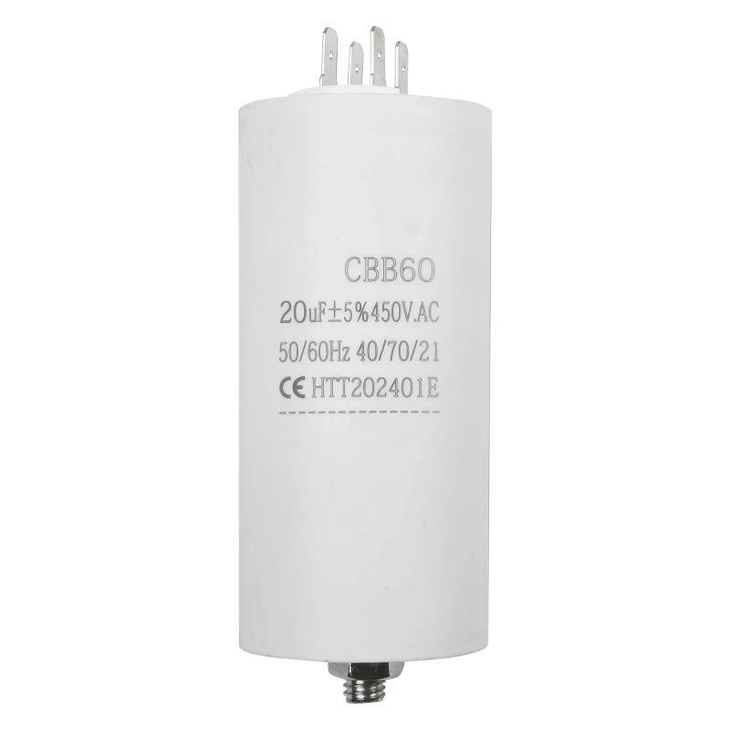 Description Picture 5 of item450V Motor Running Capacitor 20uf 25uf With Nut 50x90mm StartingCapacitor Insert Capacitor M8 Cable Model Single-phase Motor