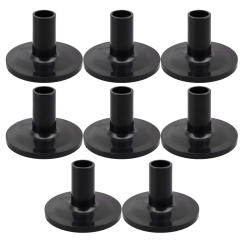 8pcs Cymbal Sleeves Set With Flange Base For Drum Stand Instruments Practical