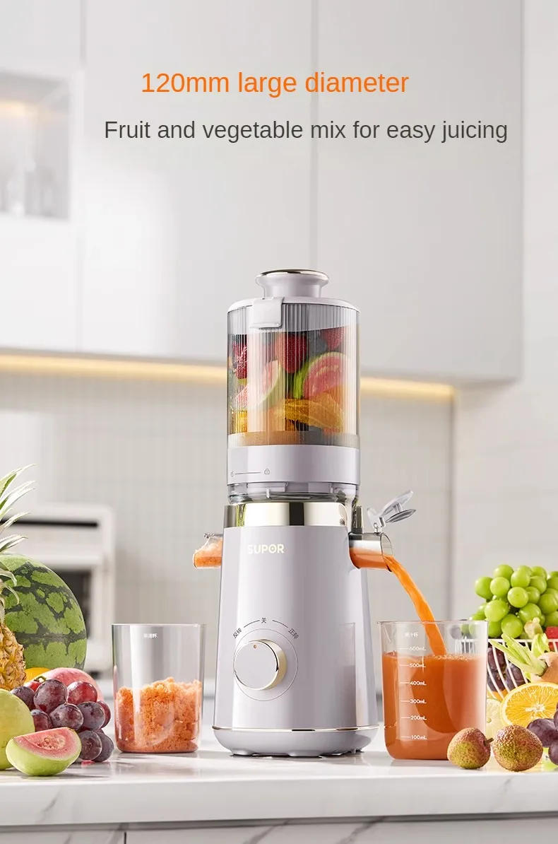 Description Picture 4 of itemOriginal Juice Machine Household Mini Small Juicer Slag Juice Separation Fruit and Vegetable Juice Press Fryer Wheatgrass