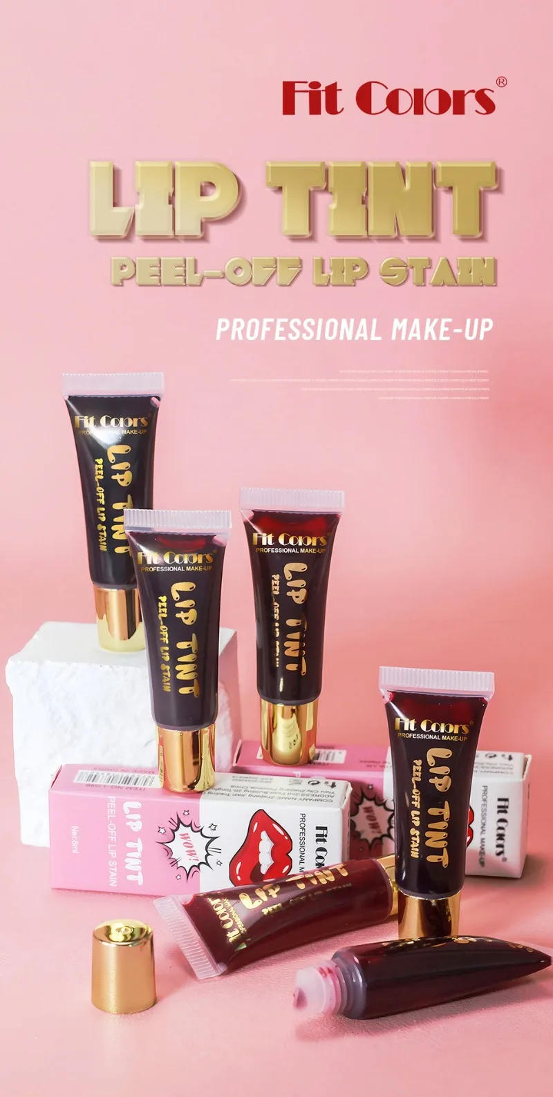 Description Picture 4 of itemSsxy Peel Off Lip Gloss Waterproof Long Lasting Tear-Off Liquid Lipstick Matte Lipgloss Makeup Tattoo Mask Lip Gloss Cosmetics