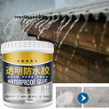 Transparent waterproof adhesive with brush Waterproof adhesive Invisible waterproofing agent for repairing leaks Leakage Repair