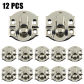 Silver 12pcs