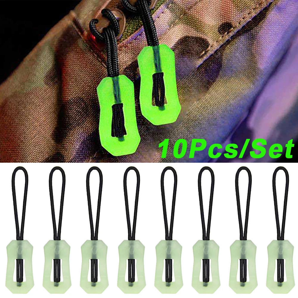 Description Picture 3 of item12/1Pcs Luminous Zipper Pull Glow In The Dark Anti-lost Zipper Pull Slider Head DIY Backpack Clothes Household Sewing Supplies
