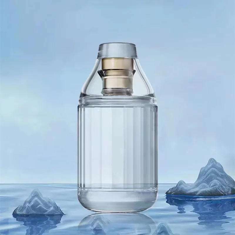 Description Picture 6 of item100ML cute mini lead-free whiskey decanter for Liquor Scotch Bourbon outdoor easy to carry