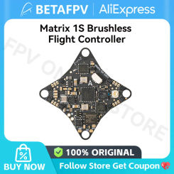BETAFPV Matrix 1S 5IN1 FC Brushless Flight Controller ELRS Newest 5in1 For Meteor65 Pro Meteor75 Pro Brushless Whoop Quadcopter