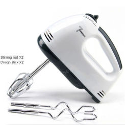 100W 7-Speeds Electric Mixer Egg Beater handheld Food Mixers Eggs Stiring blender Kitchen Cooking Tools For Baking Stirrer