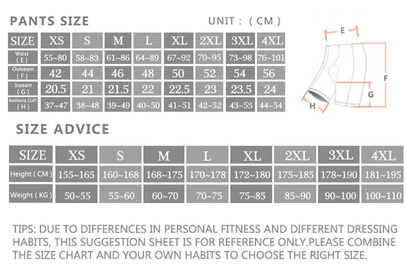 Description Picture 4 of itemX-TIGER Cycling Bib Shorts Summer Bike Breathable Polyester Sports Shorts Men's 5D Gel Padded Tights Man Lycra Bicycle Shorts