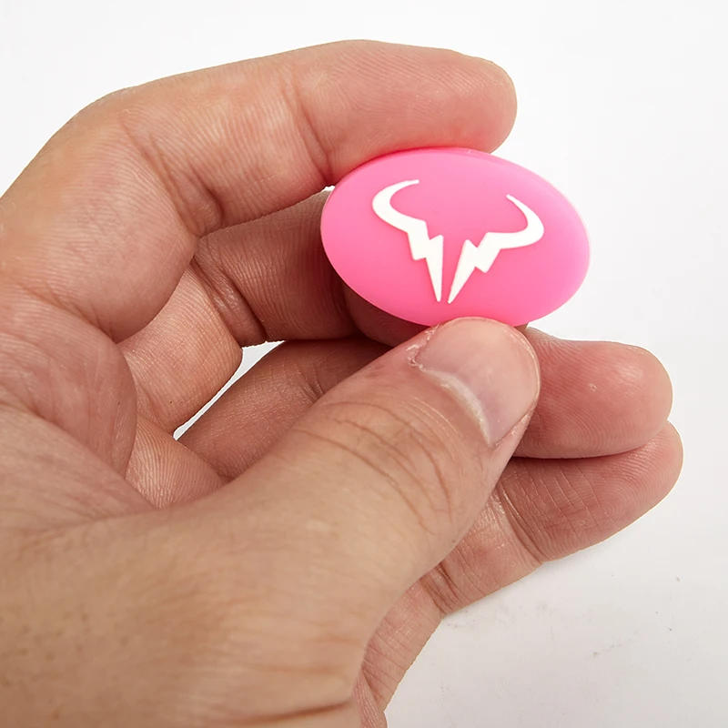 Description Picture 6 of item100% brand new Tennis Cartoon Racket Shock Absorber Vibration Dampeners Silicone Durable Tennis Accessories