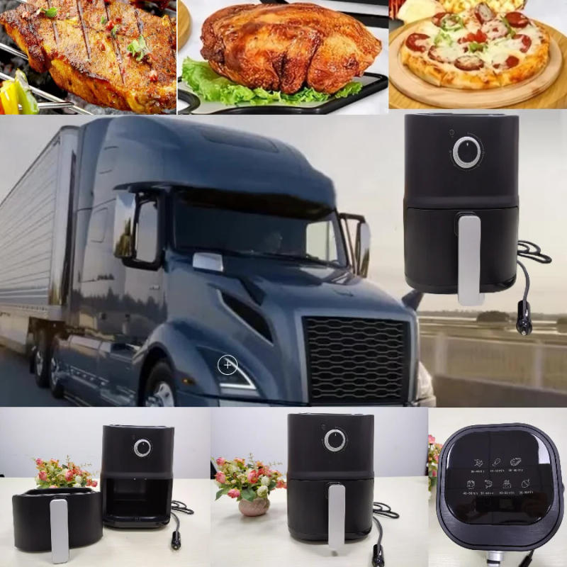 Description Picture 4 of itemAir Fryer Oven 3 L, 24V, 250W for Large Trucks, Multi-Function Air Fryer, Roast, Heat, Low Noise, Non-Stick Cook