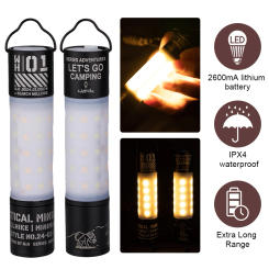 Super Bright Flashlight IPX4 Waterproof Portable Hand Lantern 350LM High Power Flashlight Power Bank for Outdoor Camping Hiking