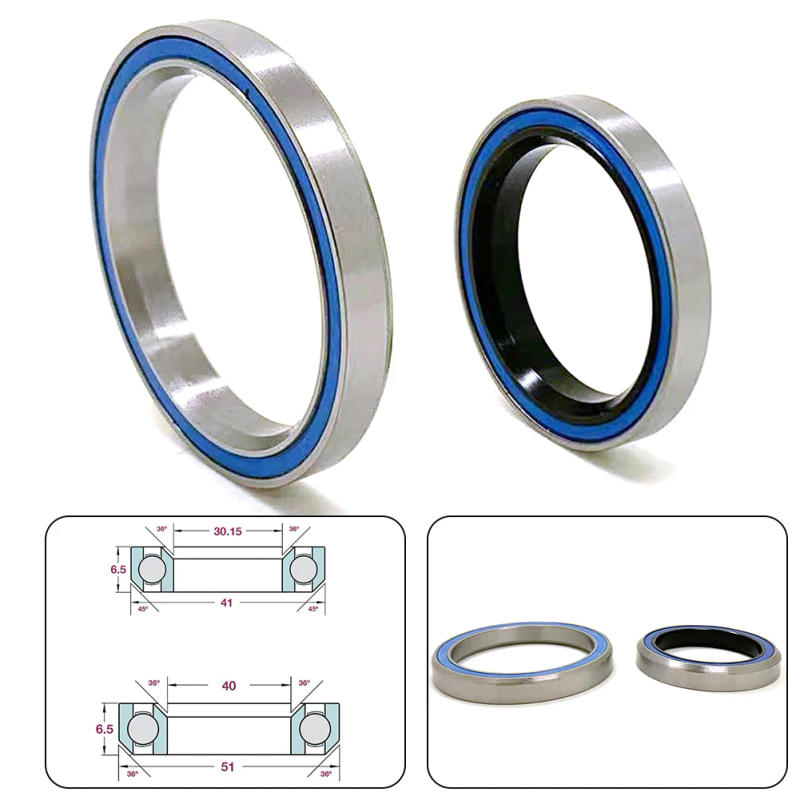 Description Picture 2 of item2pcs Bicycle Headset Bearings For Trek Madone Domane Emonda 30.15x40x6.5/ 40x51x6.5mm MTB Road Bike Headset Bearing Repair Parts