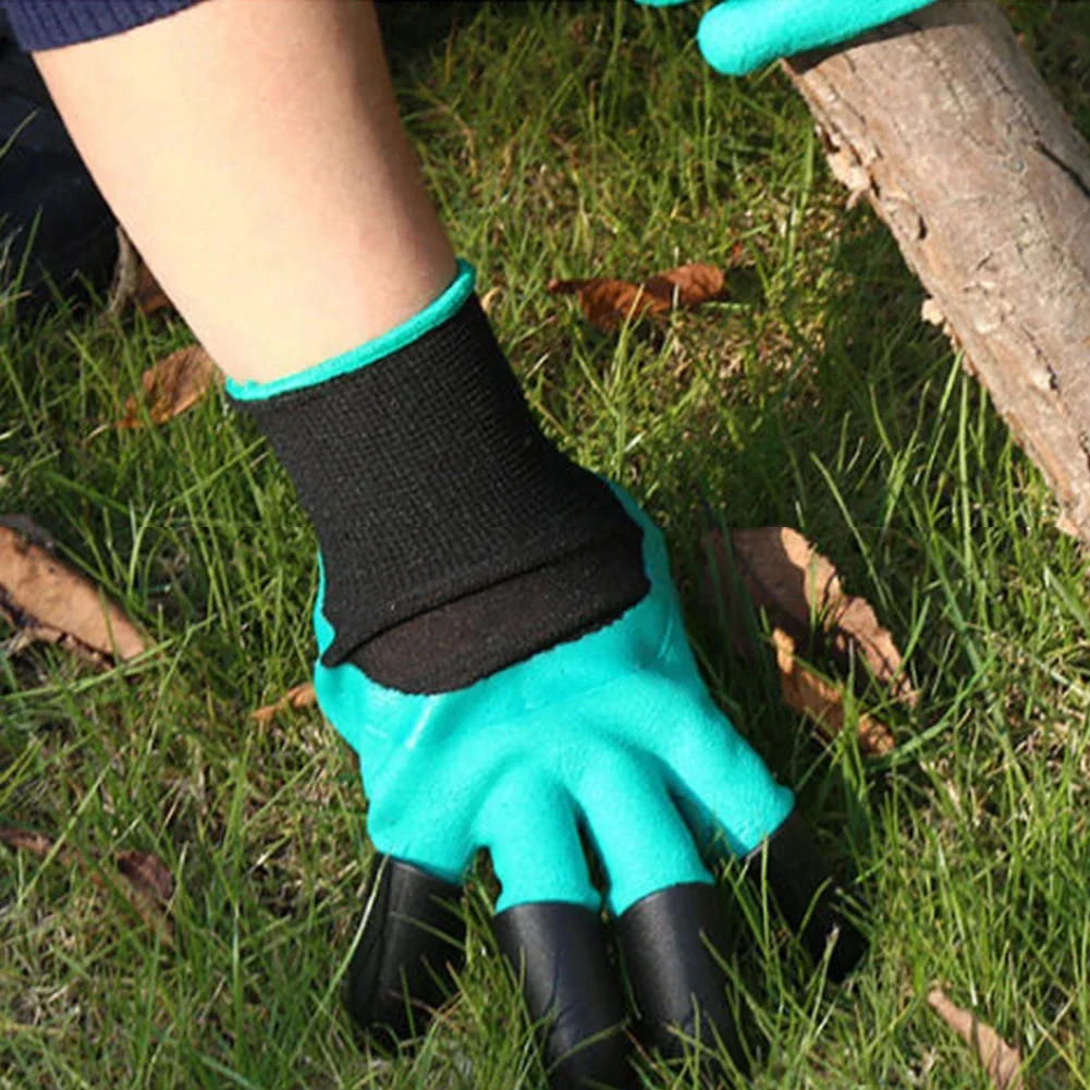 Description Picture 6 of itemGarden Gloves with Double Fingertips Claws Waterproof Gardening Working Gloves for Digging Planting Weeding Seed Tools