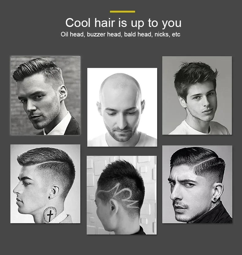 Description Picture 4 of itemElectric Hair Trimmer T9 Vintage Hair Cutting Machine Digital Display Beard Shaver Trimmer USB Charging Hair Clipper Barber