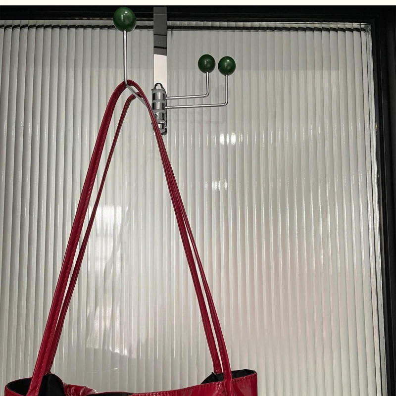 Description Picture 6 of itemEntrance Hall Furniture Wall Hanger Iron Hook Ins Retro Decoration Bathroom Bedroom Door Back Hook Creative Cream