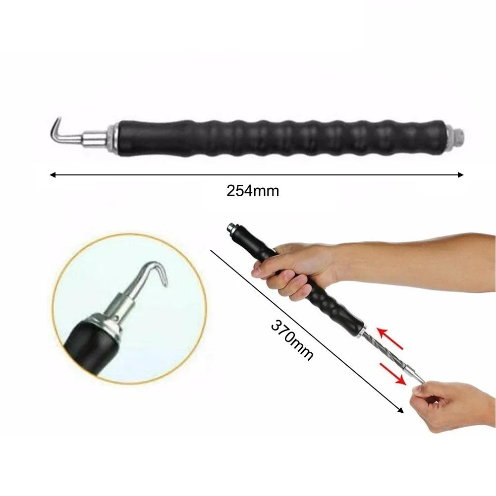 Description Picture 5 of itemRebar Tie Wire Twister Hook Semi Automatic Steel Bar Hook Straight Pull Binding Iron Wire Binding Hooks Steel Bar Tying Hooks