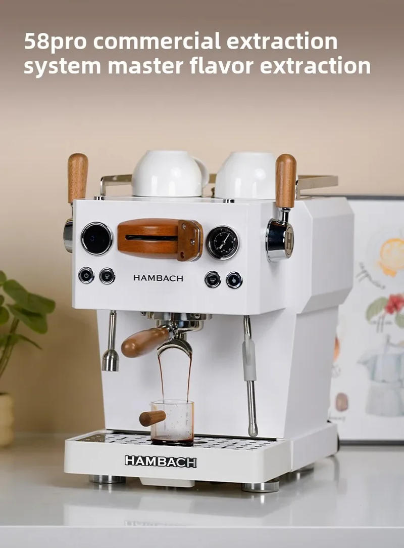 Description Picture 6 of itemHambach DR7116 20Bar Semi Automatic Espresso Coffee Machine Commercial Espresso Machine for Professional Milk Tea Shops