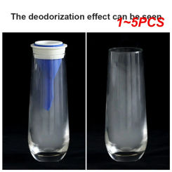 1~5PCS Floor Drain Dust-proof And Insect-proof Preferred Material Deodorant Mouth Stopper Blue Opp Bag