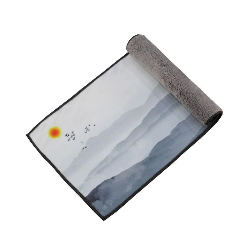 Description Picture 6 of itemAbsorbent Clay Tea Napkin, Tea Mat, Kung Fu Tea Tablecloth, Zen Style, High-Grade, Household Accessories