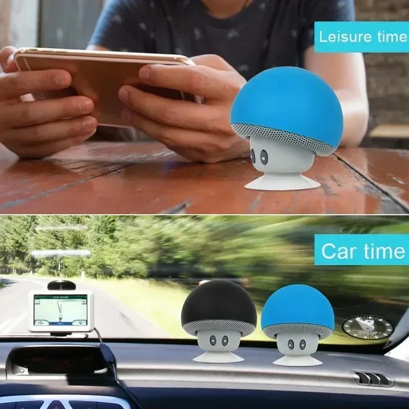 Description Picture 3 of itemHigh Quality Wireless Bluetooth Speaker 30ft Wireless Range Subwoofer With Suction CupSuitable for Cycling Picnic Outdoor