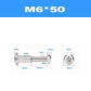 5set M6x50