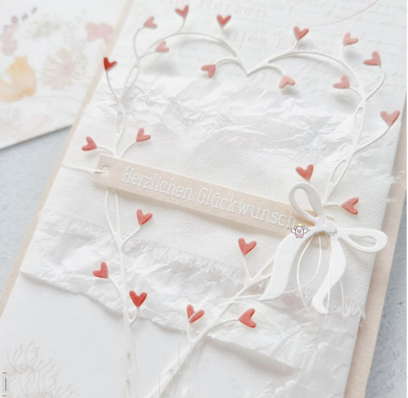 Description Picture 6 of itemPiggy Craft metal cutting dies cut die mold New flower leaf love frame Scrapbook paper craft knife mould blade punch stencils