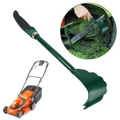 Lawn Mower Cleaning Tools Efficient Scraper With Long Handle For Lawn Mower Garden Cleaning Accessories