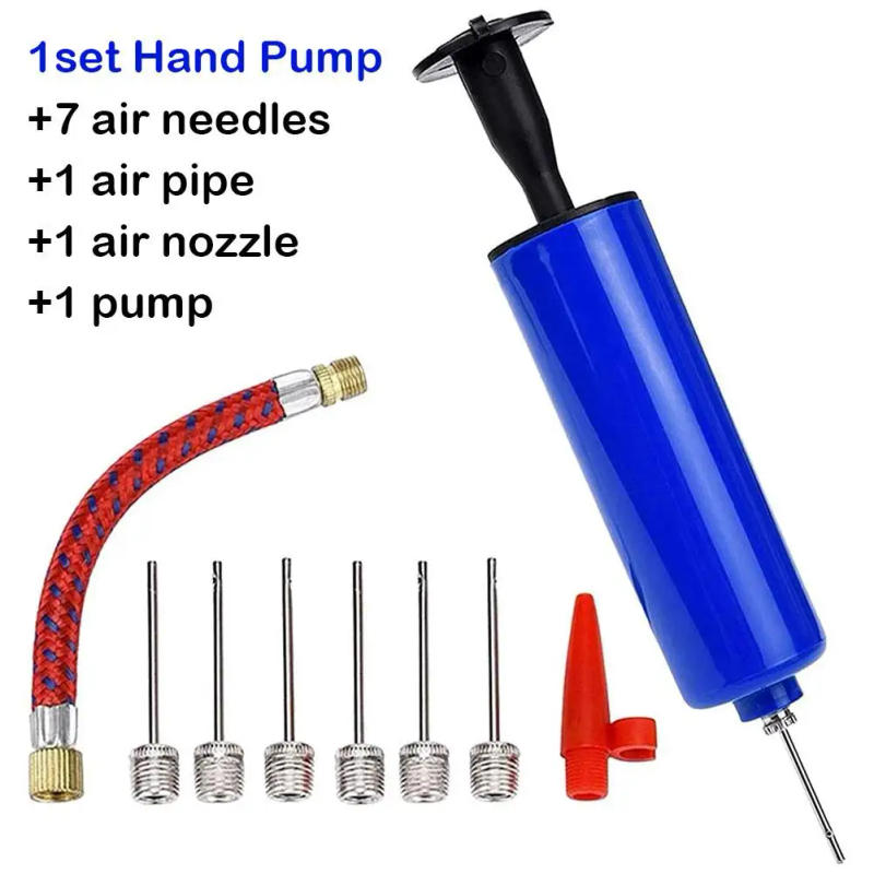 Description Picture 3 of item10Pcs/Set Portable Mini Hand Air Balls Pump Inflator Inflatable Kit with Needle for Soccer Basketball Football Volleyball Balls
