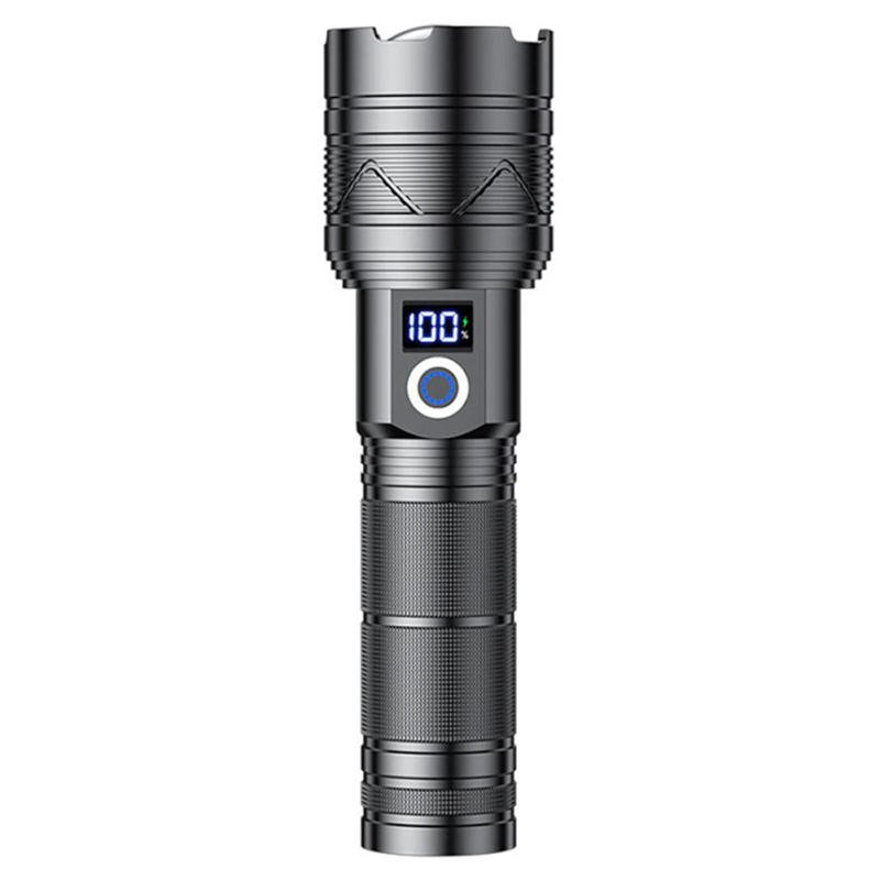 Description Picture 4 of item20W LED Strong Light Flashlight 1000LM USB Rechargeable Outdoor Zoom Torch Powerful Handheld Flash Light for Camping Emergencies
