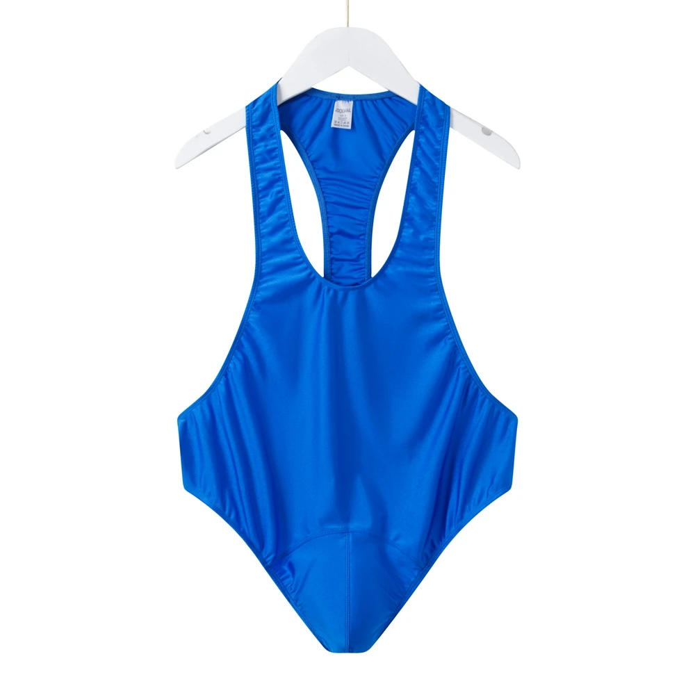 Description Picture 3 of itemMens Undershirts Slim Bodysuit Shaper Bikini Briefs Jumpsuits Sexy Gay Underwear Thong Jockstrap Bodywear Sports Bodybuilding